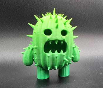 Scary Cactus Monster