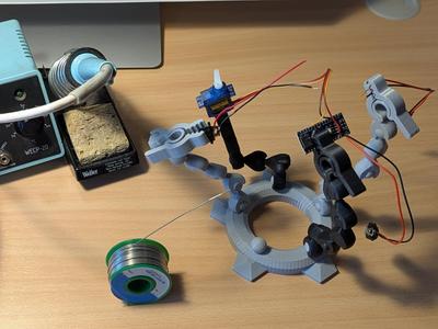 Soldering Wire Holder Flexible Arms