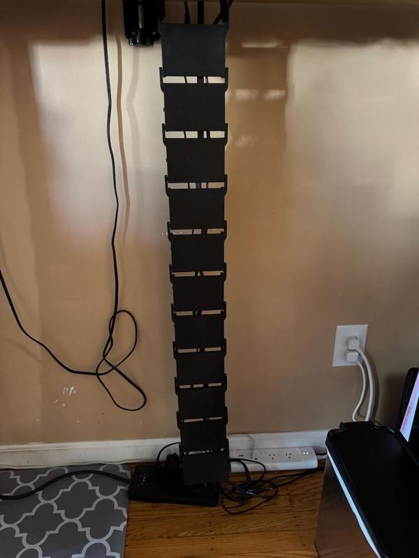 Standing Desk Cable Chain with Mounting Brackets (incl Multiboard!)