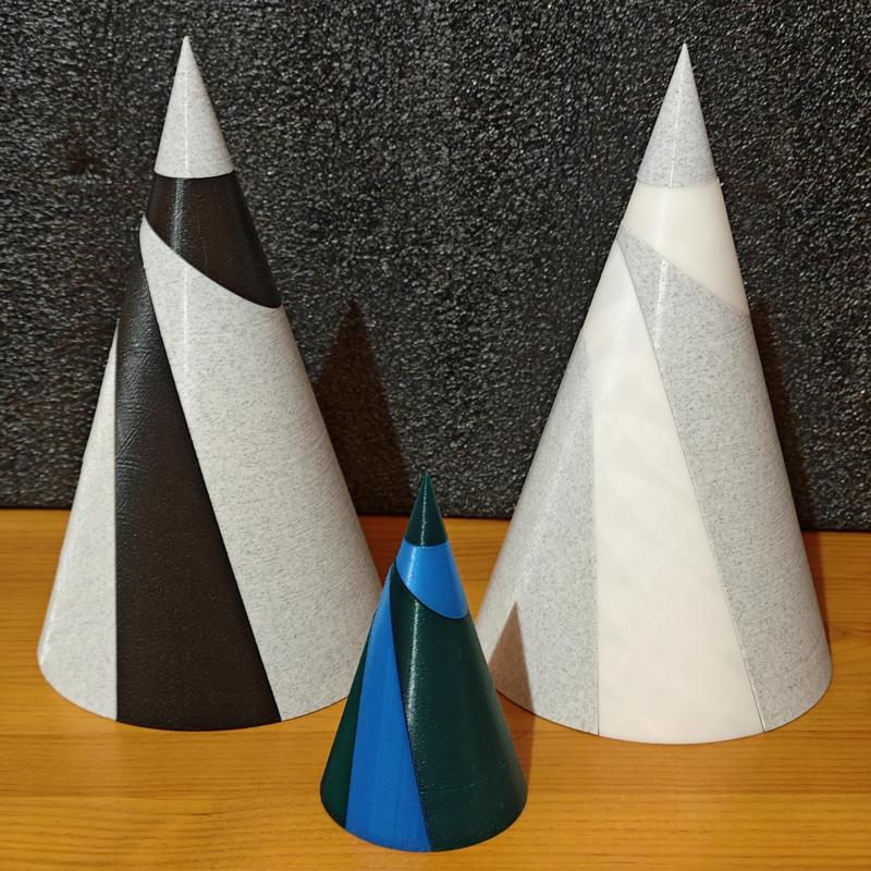 Apollonian cone with focal points
