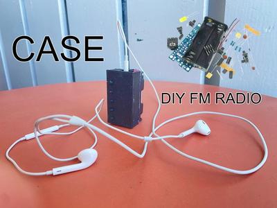 Radio Fm Diy HEX3653 Case 