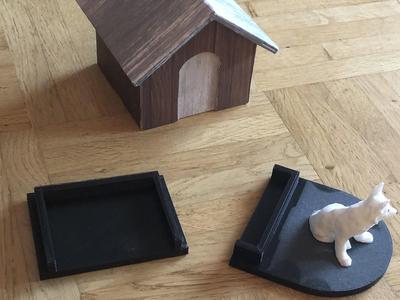 Dog house money box