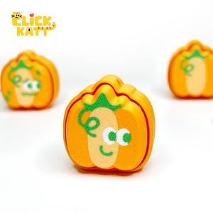 Pumpkin - Clicker Fidget Toy Keychain
