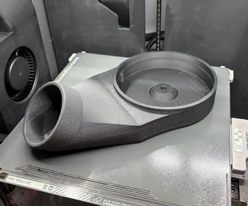 Low Profile 4 Barrel Carb or Throttle Body air hat filter adapter