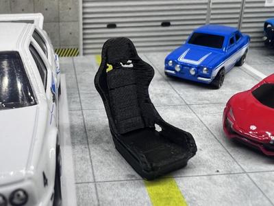 1/36 scale bucket seat