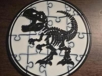 TRex Tactile Jigsaw Puzzle