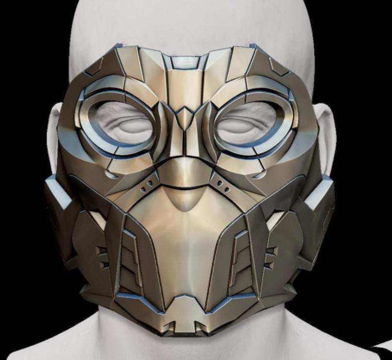 Sci fi steam punk mask 