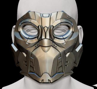 Sci fi steam punk mask 