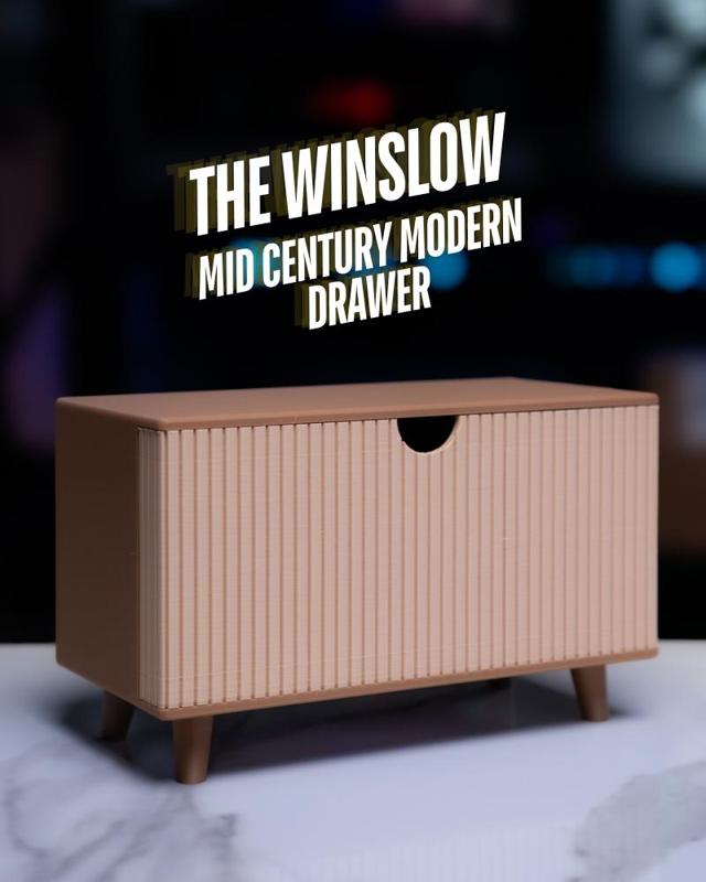 The Winslow - Mid Century Modern Drawer