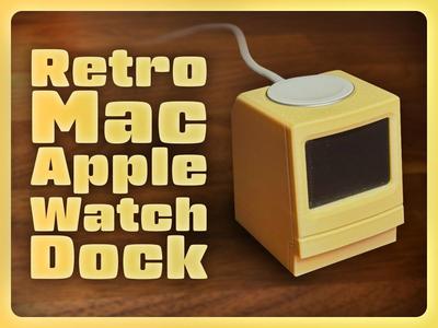 Retro Mac Apple Watch Dock