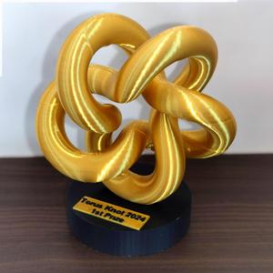 Torus Knot Trophy / Sculpture