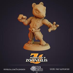 Badger Monk (pre-supported)