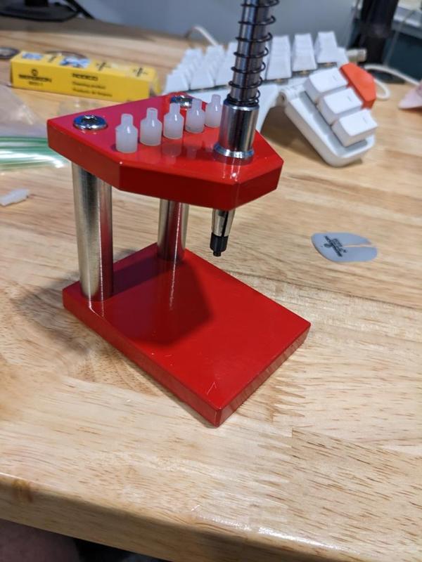 Watchmaking hand press GMT hand tool