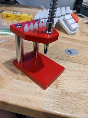 Watchmaking hand press GMT hand tool