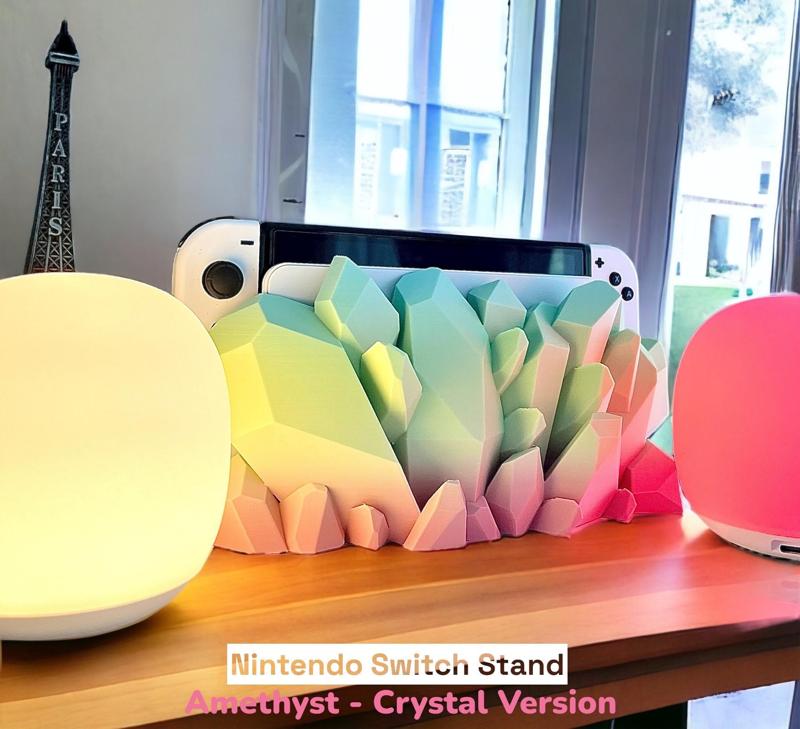 Crystal Stand for Nintendo Switch - for OLED version and Classic version