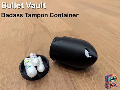 Bullet Vault - Badass Tampon Container