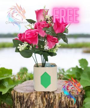 Rupee Inspired Planter / No supports