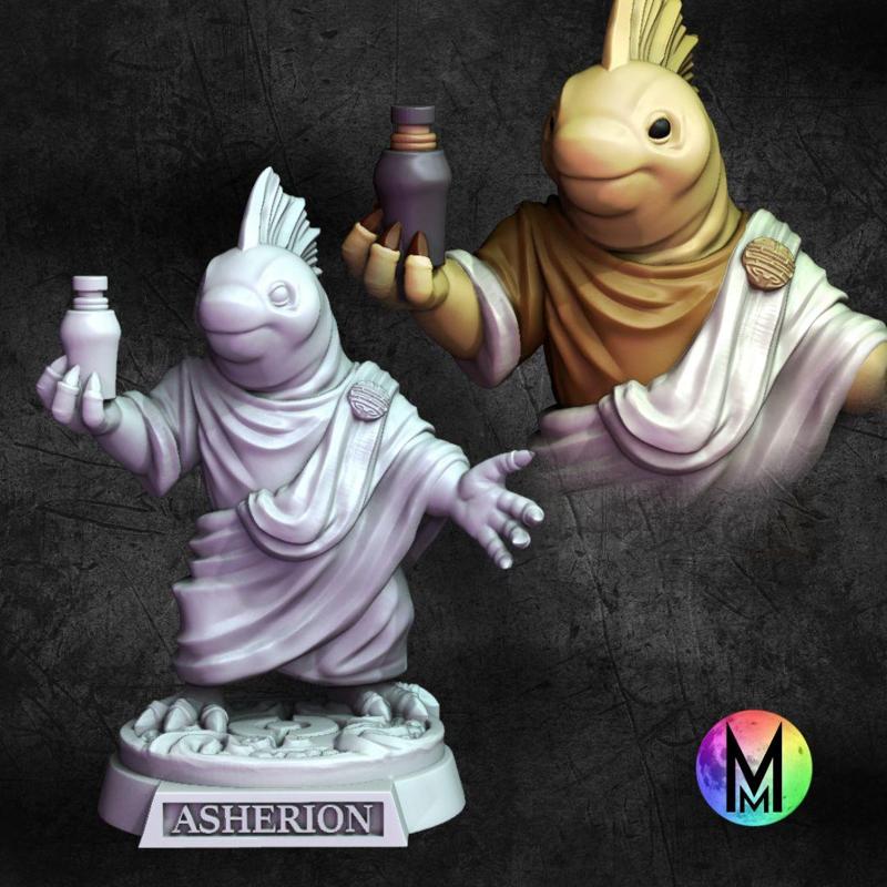 Asherion the Acolyth ( Kuo-Toa / Sahaguin )