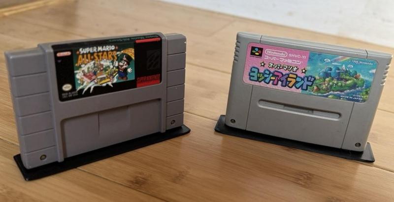 SNES & Super Famicom Cartridge Stand