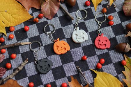 Happy Pumpkin Keychain | Autumn Series | Halloween