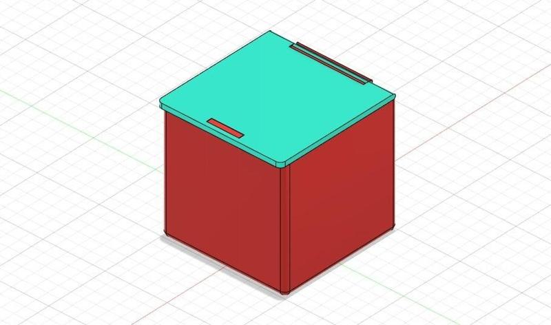 Parametric Hinged Snap Lid Box