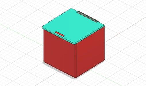 Parametric Hinged Snap Lid Box