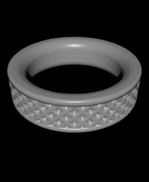 Modern Mosaic Ring