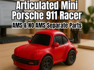 Articulated Mini Porsche 911 Racer