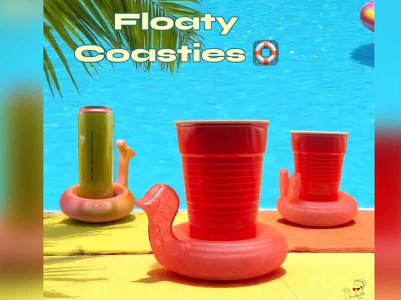 Floaty Coasties / Pool themed Coasters