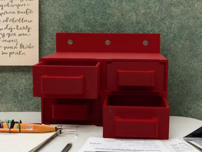 Modular Drawer – Stackable & Wall-Mountable