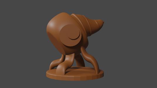 Bugsnax inspired, Cappucceetle  Running, Tabletop DnD miniature