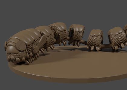 Bugsnax  inspired, Mega Maki, Tabletop DnD miniature