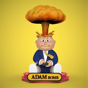 ADAM Bomb -Garbage Pail Kids