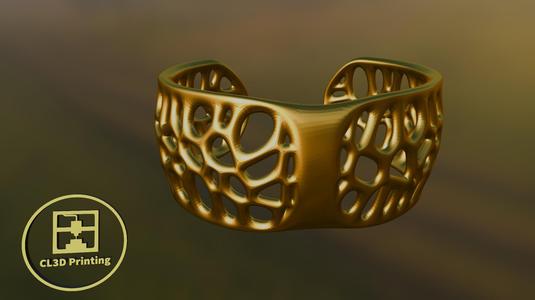 Voronoi Bracelet - Mod 4