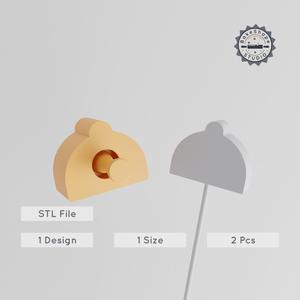 Chinese Hat Cake Pop Mold, Festival & Traditional Design, 2-Piece Cultural Cap Kit, Conical and Straw Style, Costume Accessory PRODUCT_2798