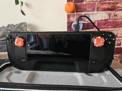 Steam deck analog thumb grip flowers 