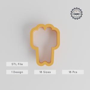 Crocodile Cookie Cutter, Fondant & Clay Shape Set, 18 Piece, 0.75-5 Inch Sizes, Reptile, Gator, Scale Beast PRODUCT_2739