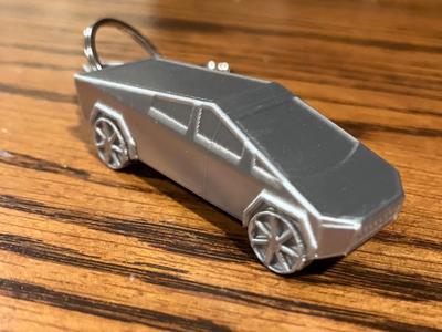 Cybertruck Keychain