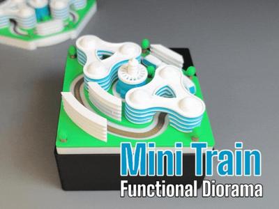 Mini Train - Future City Diorama