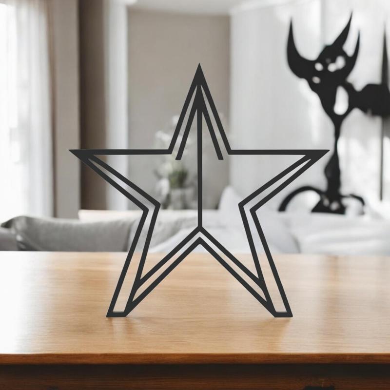 Star Line Art - Desktop Line Art