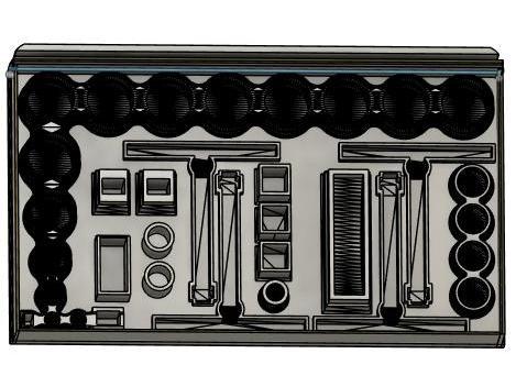 Hudy 1/10 RC Car Setup Tools and Screwdrivers