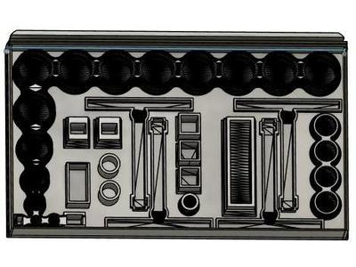 Hudy 1/10 RC Car Setup Tools and Screwdrivers