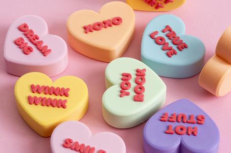 Conversation Heart Magnets