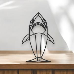 Shark Line Art - Desktop Line Art