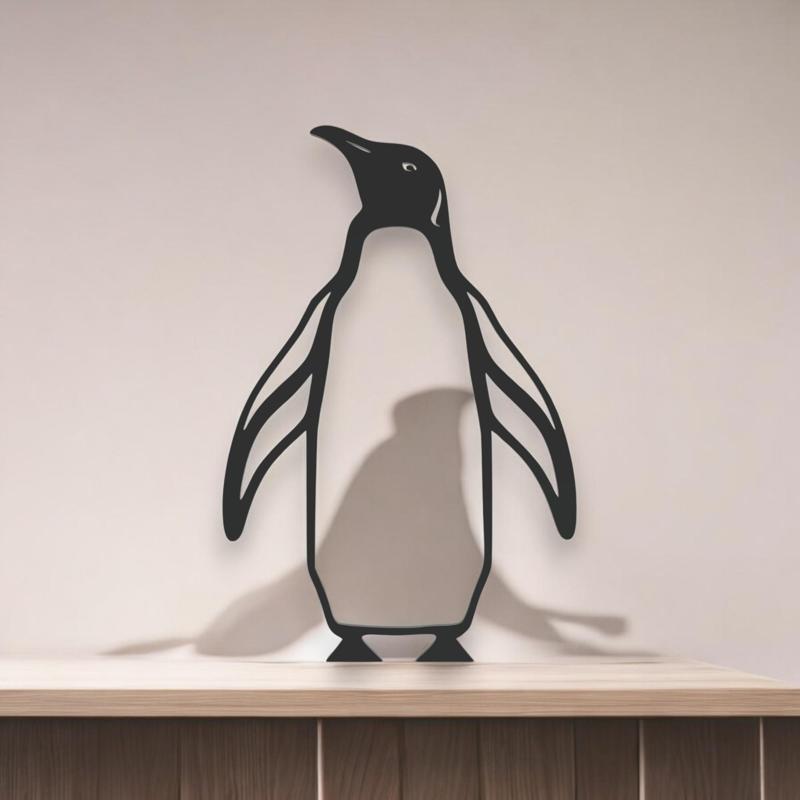Penguin Line Art - Desktop Line Art