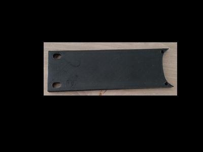 Longer MOTU rack ear for single rack unit