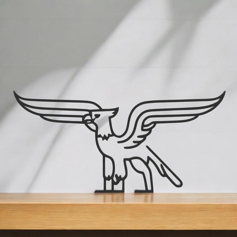 Griffin Line Art - Desktop Line Art