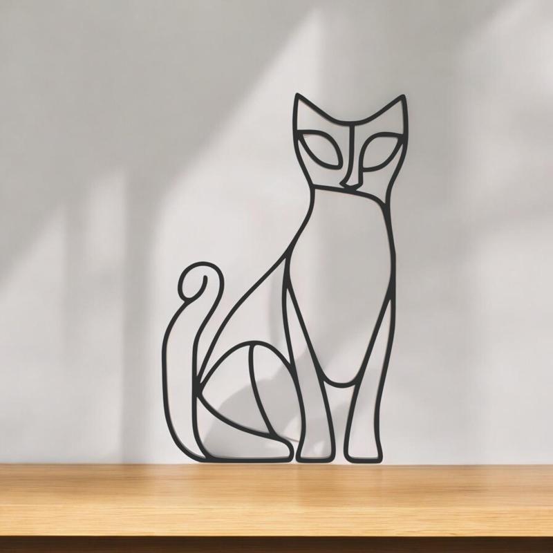 Cat Line Art - Desktop Line Art