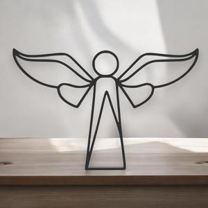 Angel Line Art - Desktop Line Art