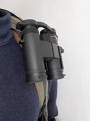 Binoculars (Kite Lynx HD+ 8×30) adapter for capture clip
